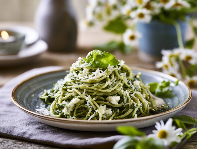 Green Spaghetti