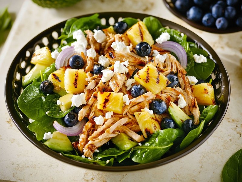Tropical BBQ Chicken Salad
