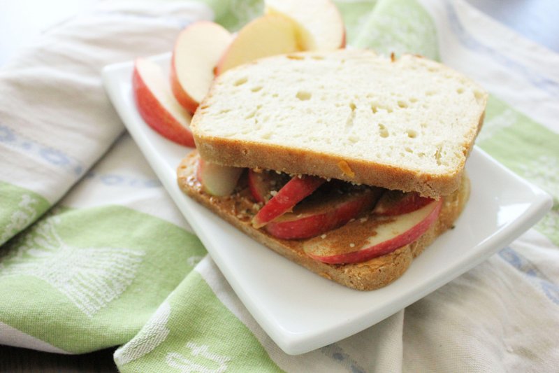 Apple & Peanut Butter Sandwich