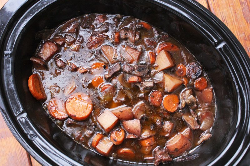 Slow-Cooker Beef Stew with Red Wine