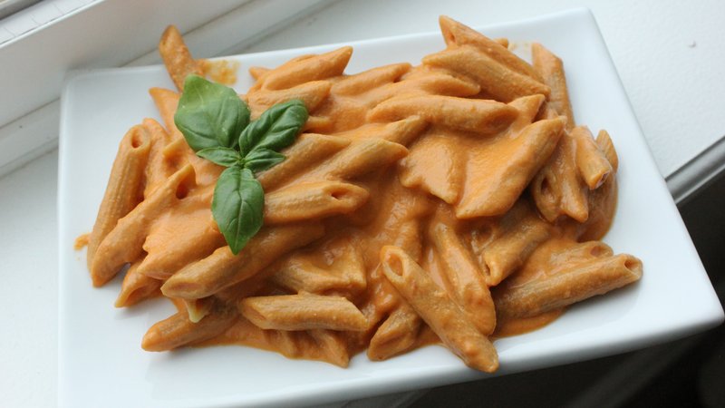 Penne with Vegan Vodka Sauce