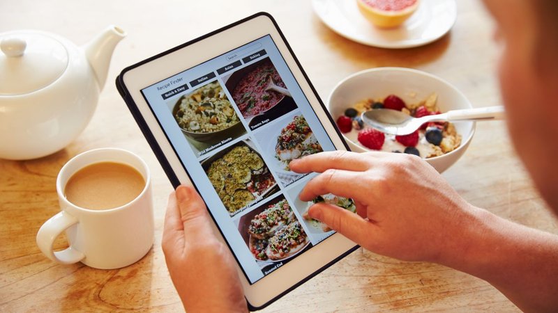 PDF meal plans to your own app