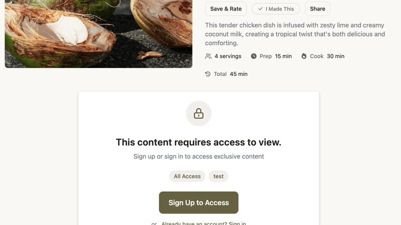 Control what members see on locked content teasers