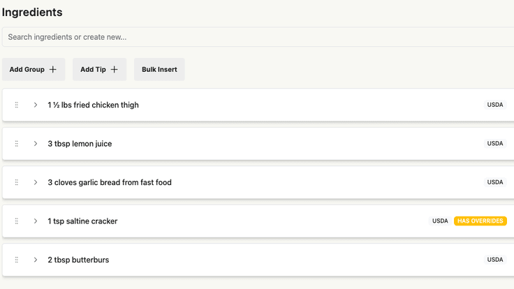 38,000 Ingredients and Counting: What 100 Food Creators Actually Publish