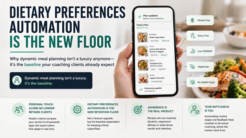 Dietary Preferences Automation Is the New Floor
