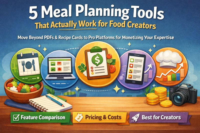 5 Meal Planning Tools That Actually Work for Food Creators