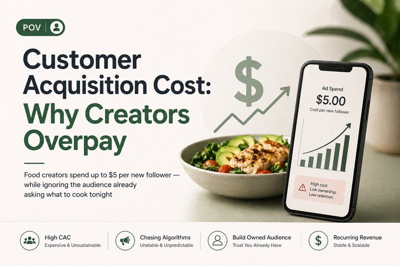 Customer Acquisition Cost: Why Creators Overpay