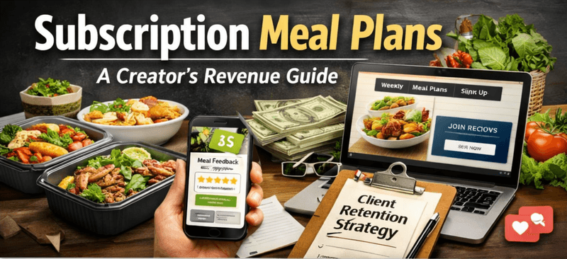 Subscription Meal Plans: A Creator's Revenue Guide